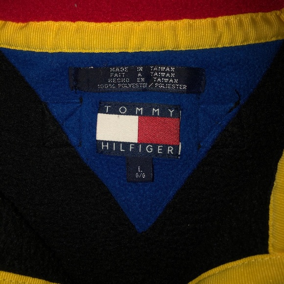 vintage tommy hilfiger pullover quarter zip - Picture 3 of 6